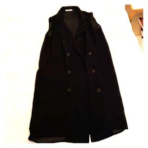 Sheer dress/top cover